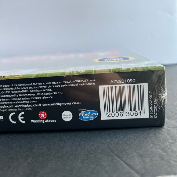 NIB Monopoly English Heritage Game, Rare & Sealed - Picture 2 of 4